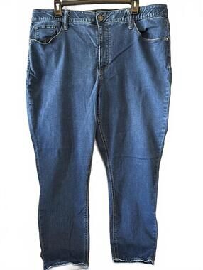 AVA & VIV Women's Plus Size 20W Blue Denim Jeans